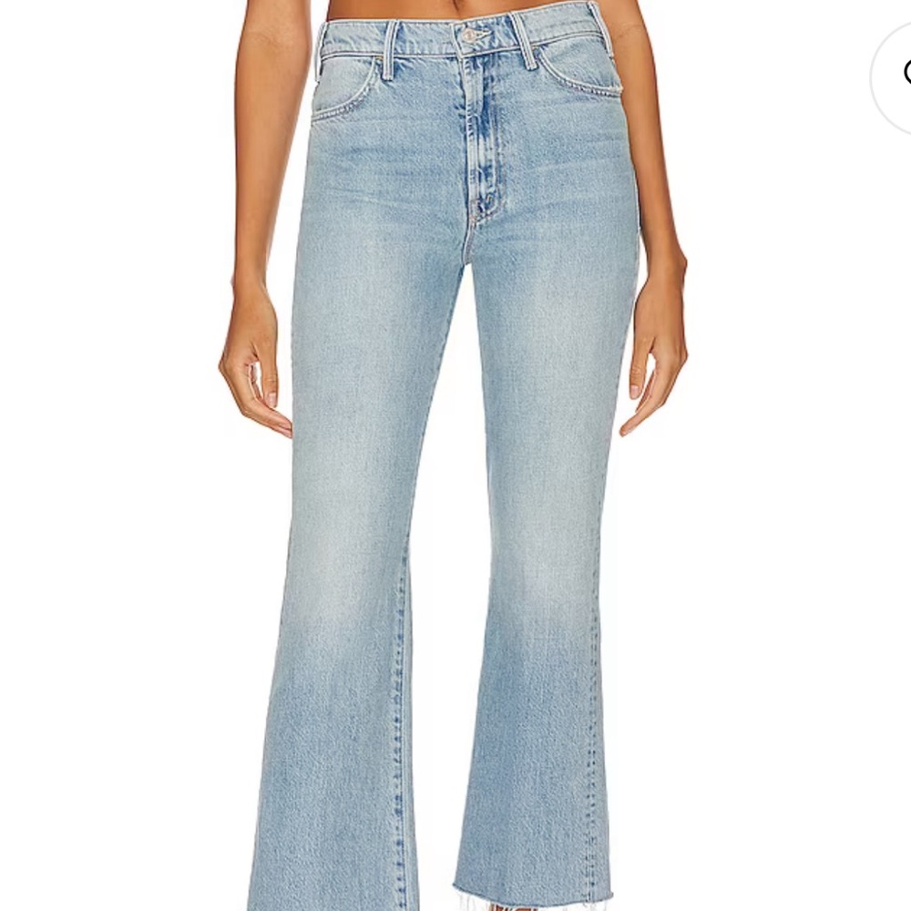 Mother The Hustler Ankle Fray Jeans